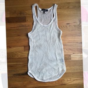 Isabel Marant Cotton Mesh Tank Size 2